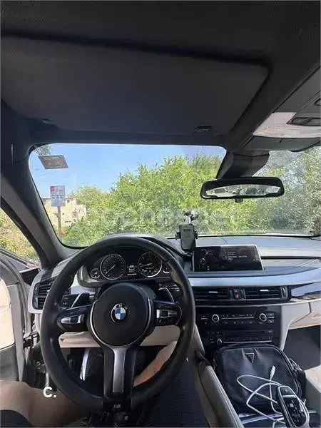 Usado BMW X6 M50 381 CV (280 kW) 2015 Gris / plata SUV