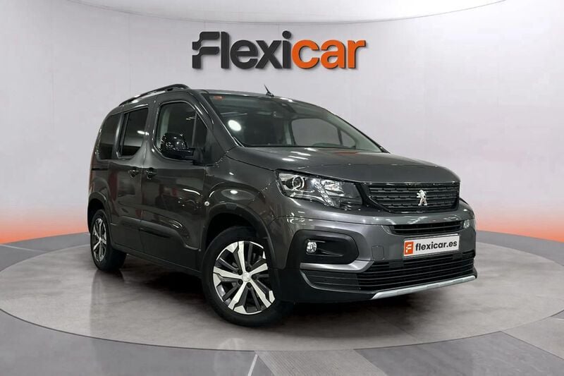 Gris Usado 2019 Peugeot Rifter GT-line Monovolumen | 12.490 € (Super precio) - Imagen 1/4
