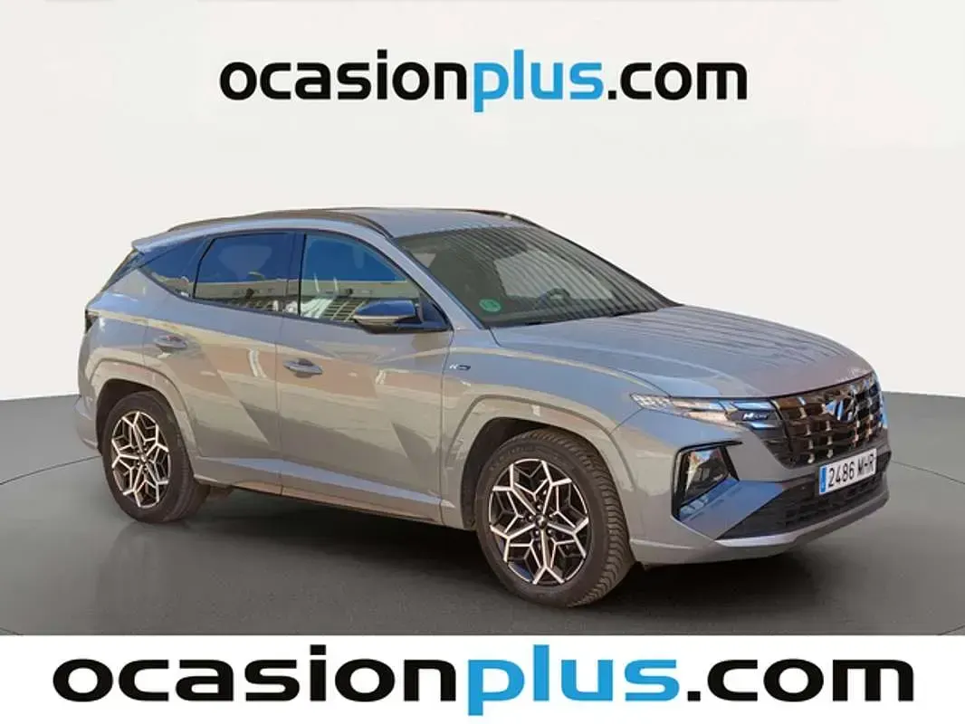 Usado Hyundai Tucson N Line 150 CV (110 kW) 2023 Gris SUV