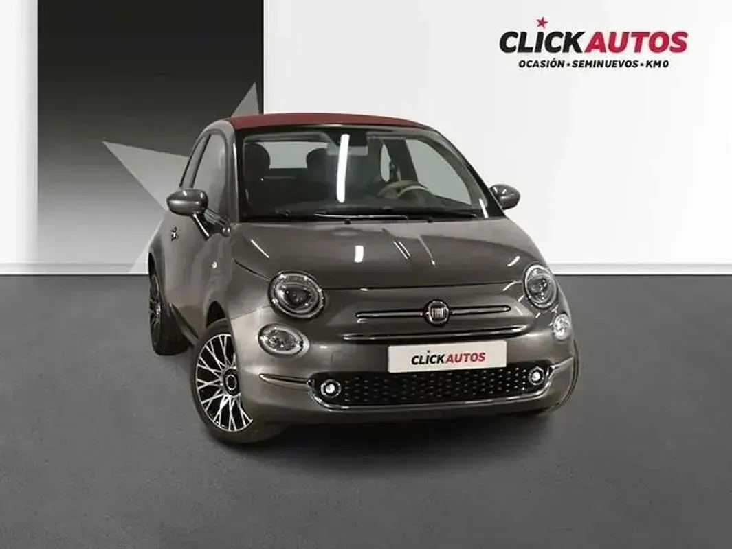 Usado Fiat 500 Dolcevita 71 CV (52 kW) 2023 Gris Descapotable