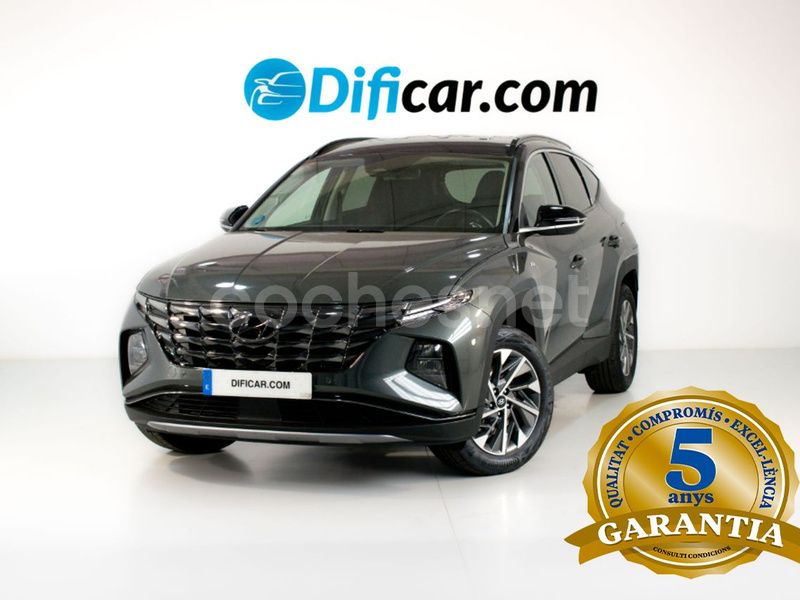 Gris Usado 2021 Hyundai Tucson N Line SUV | 26.490 € (Un poco caro) - Imagen 1/4