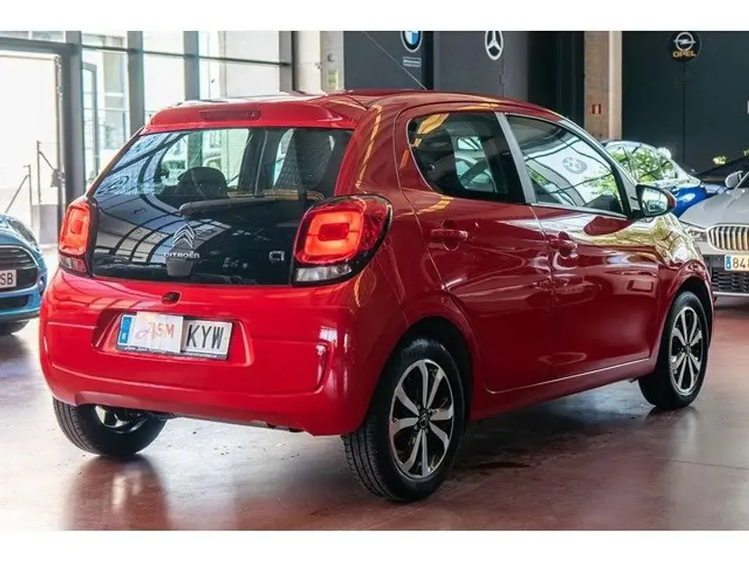 Brugt Citroën C1 72 HK (52 kW) 2019 Rød Hatchback