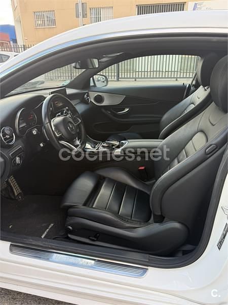 Usado Mercedes C250 AMG line 204 CV (150 kW) 2016 Blanco Coupe