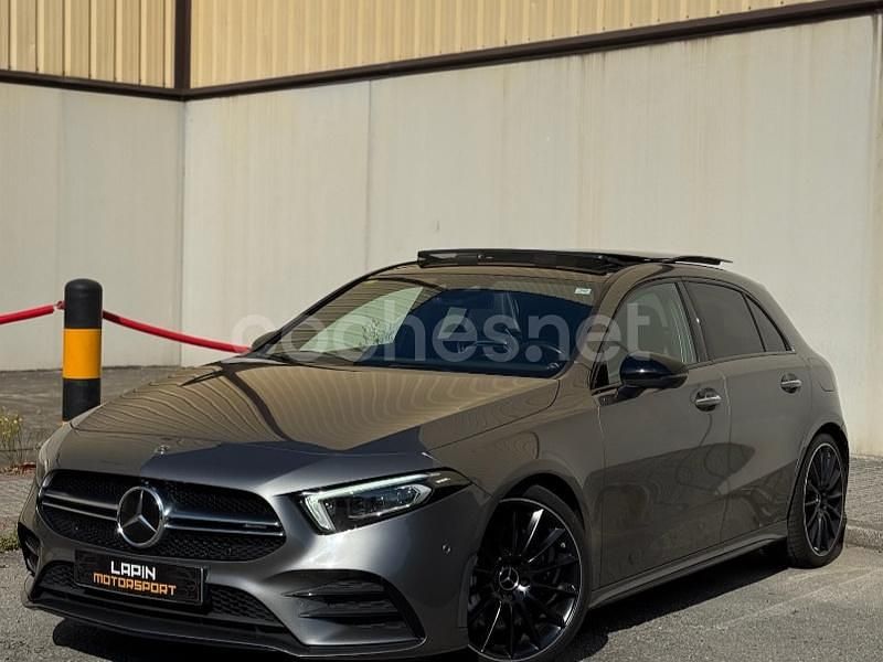 Gris / plata Usado 2019 Mercedes A35 AMG Berlina | 37.900 € (Un poco caro) - Imagen 1/4