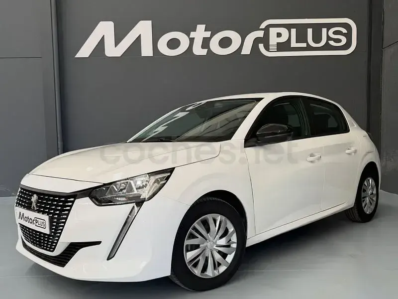 Usado Peugeot 208 Active 100 CV (73 kW) 2022 Blanco Utilitario