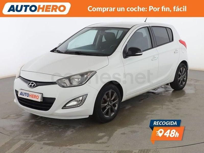 Usado Hyundai i20 GO! 85 CV (62 kW) 2014 Blanco Utilitario
