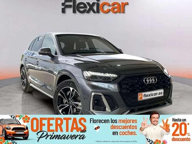 Usado Audi Q5 S-Line 165 CV (121 kW) 2022 Gris SUV