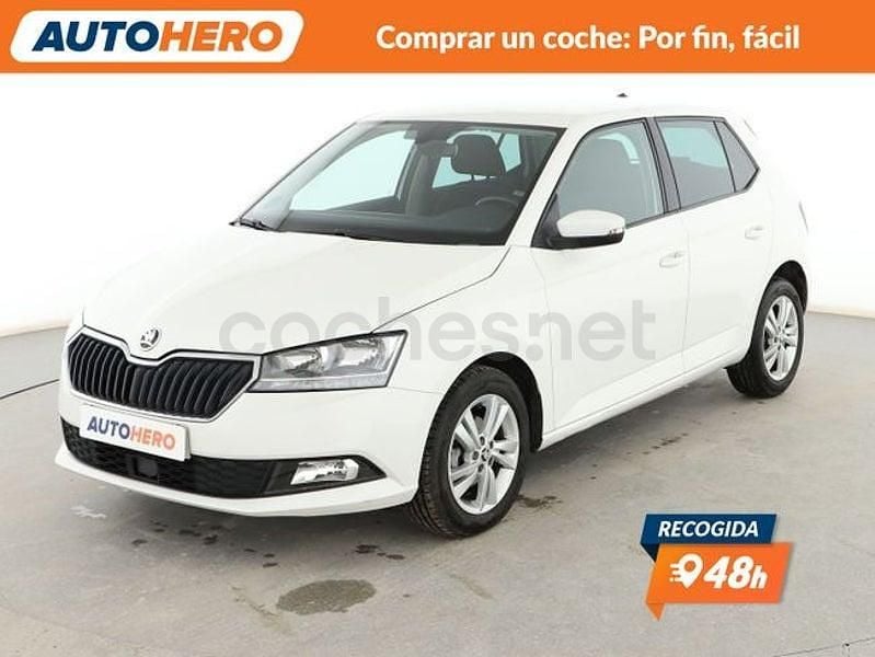 Brugt Skoda Fabia Ambition 95 HK (69 kW) 2019 Hvid Sedan