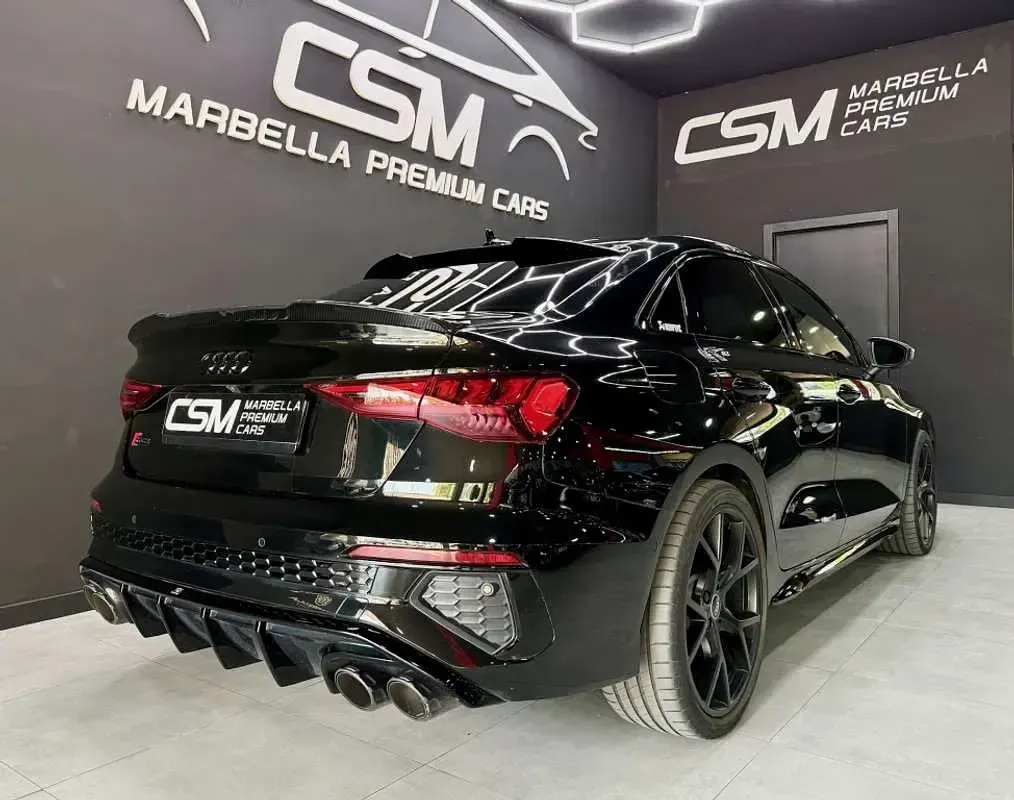 Usado Audi S3 Sportback Design 310 CV (228 kW) 2022 Negro Utilitario