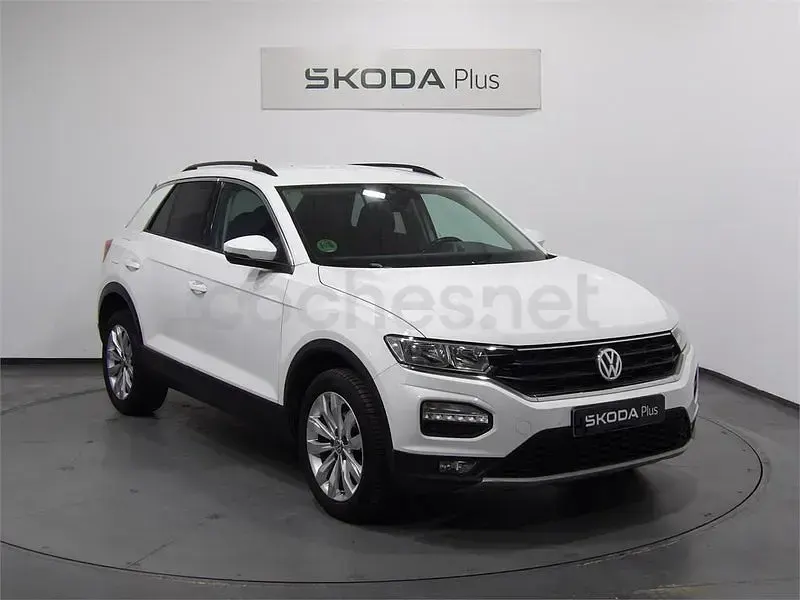 Usado VW T-Roc Advance 115 CV (84 kW) 2019 Blanco SUV
