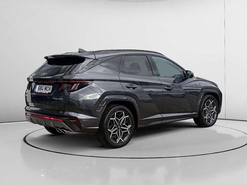 Usado Hyundai Tucson N Line 150 CV (110 kW) 2022 Gris SUV