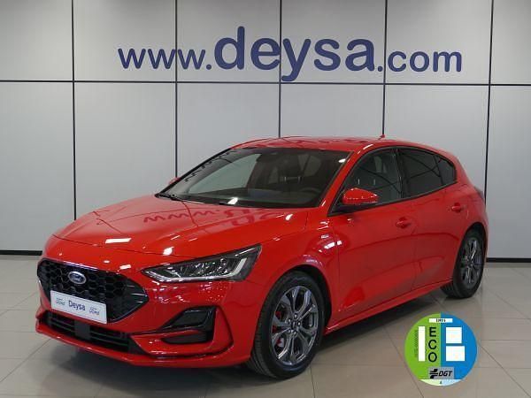 Rojo Nuevo 2025 Ford Focus ST-Line X Berlina | 24.790 € (Buen precio) - Imagen 1/4