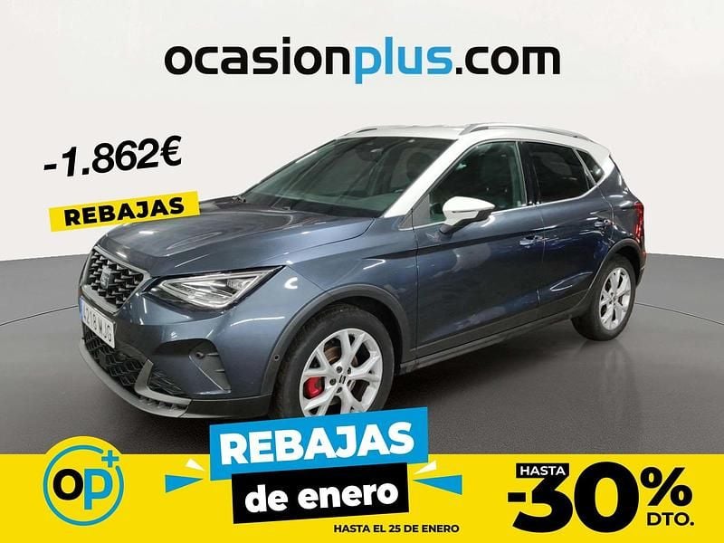 Gris Usado 2023 Seat Arona FR SUV | 20.490 € (Precio justo) - Imagen 1/4