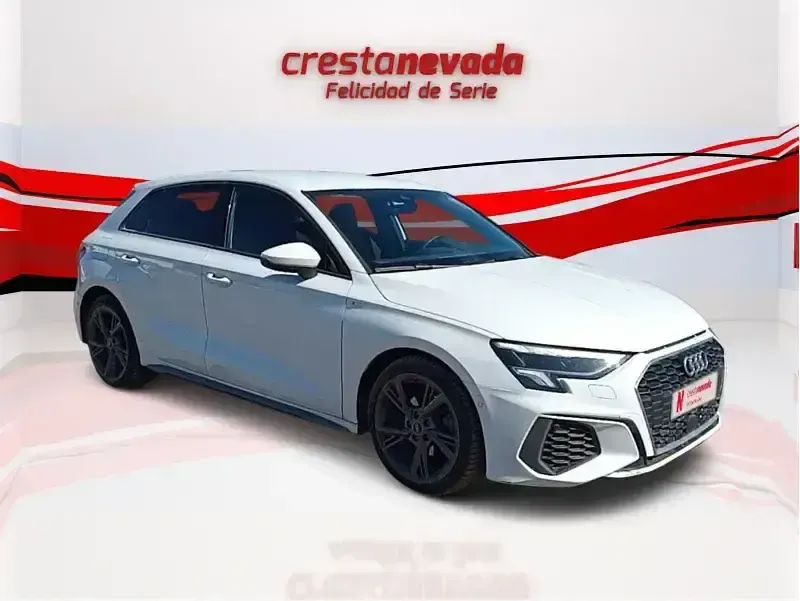 Usado Audi A3 S-Line 150 CV (110 kW) 2022 Blanco Berlina