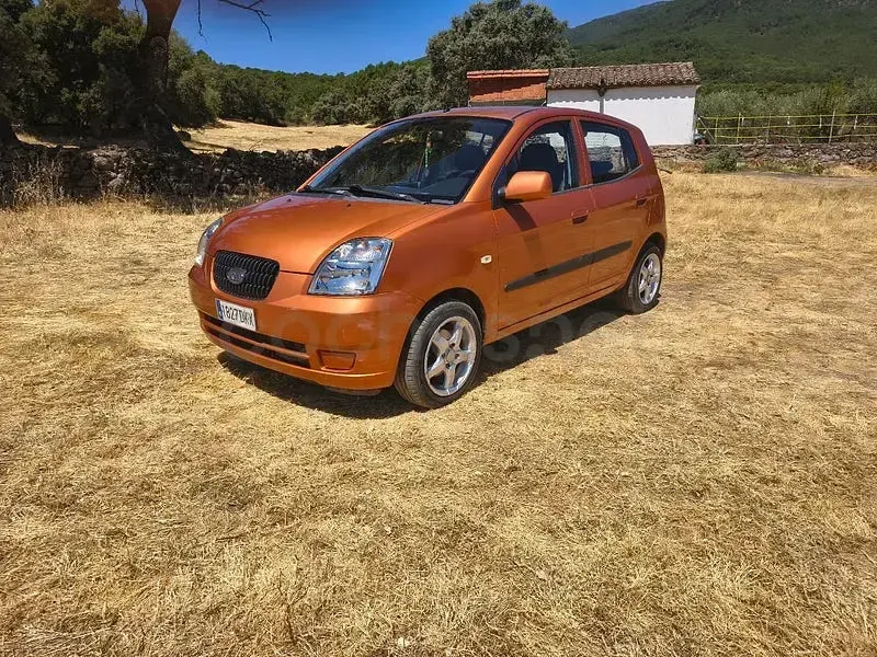 Usado Kia Picanto LX 65 CV (47 kW) 2005 Naranja Utilitario