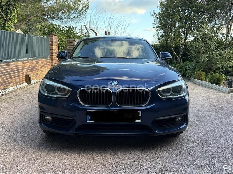 Usado BMW 118 150 CV (110 kW) 2017 Azul Utilitario