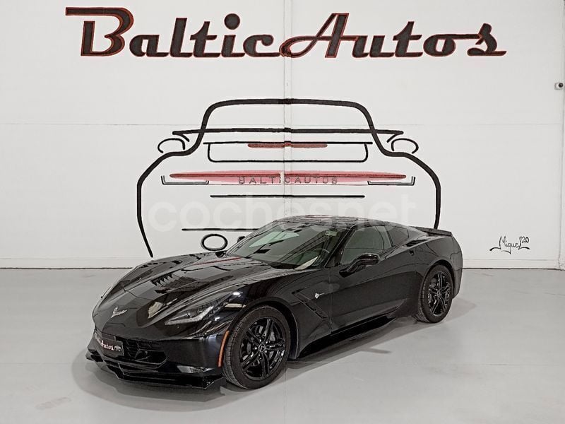 Usado Chevrolet Corvette Stingray 466 CV (342 kW) 2017 Negro Coupe