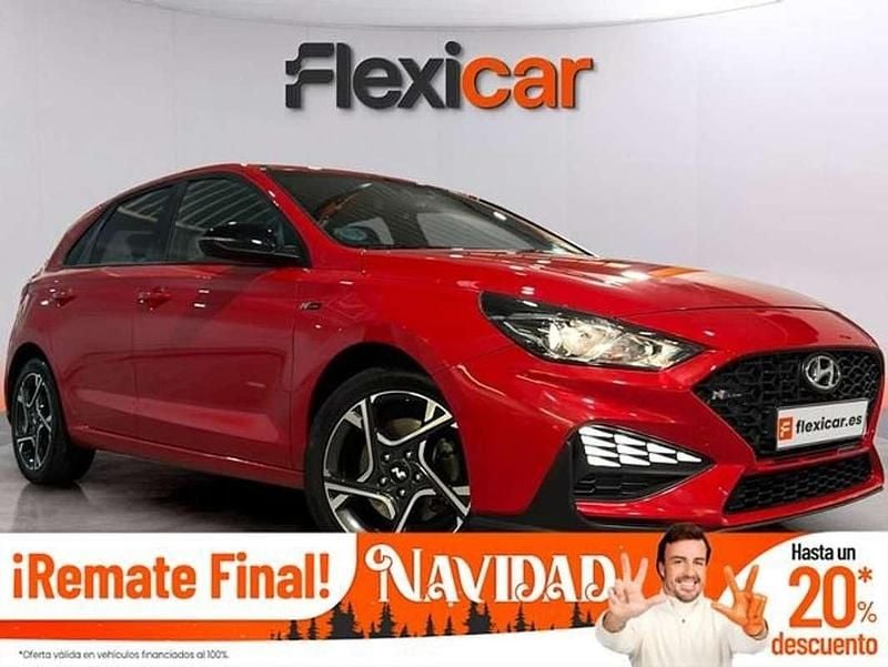 Rojo Usado 2023 Hyundai i30 N Line Berlina | 16.990 € (Buen precio) - Imagen 1/4