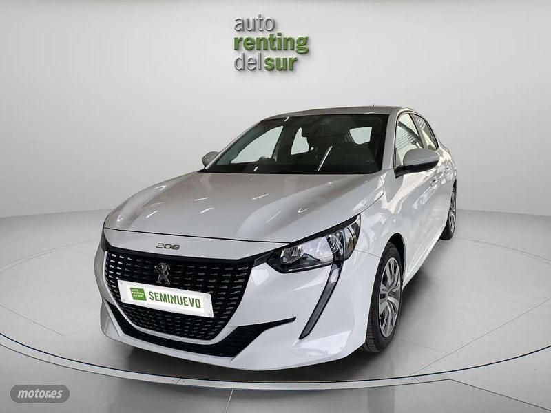 Blanco Usado 2021 Peugeot 208 Active Utilitario | 11.990 € (Precio justo) - Imagen 1/4