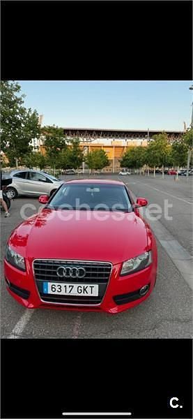 Rojo Usado 2009 Audi A5 Coupe | 10.999 € (Buen precio) - Imagen 1/4