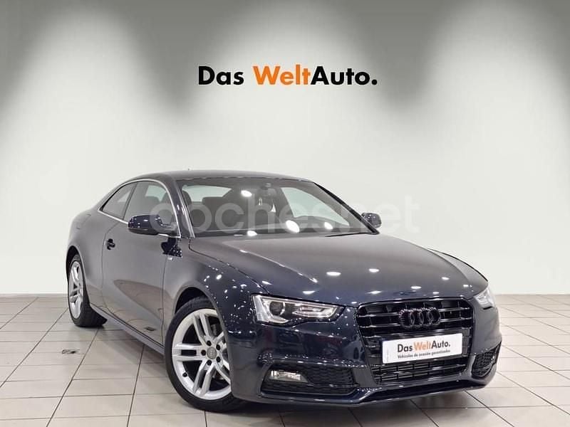 Negro Usado 2014 Audi A5 S-Line Coupe | 15.600 € (Precio justo) - Imagen 1/4