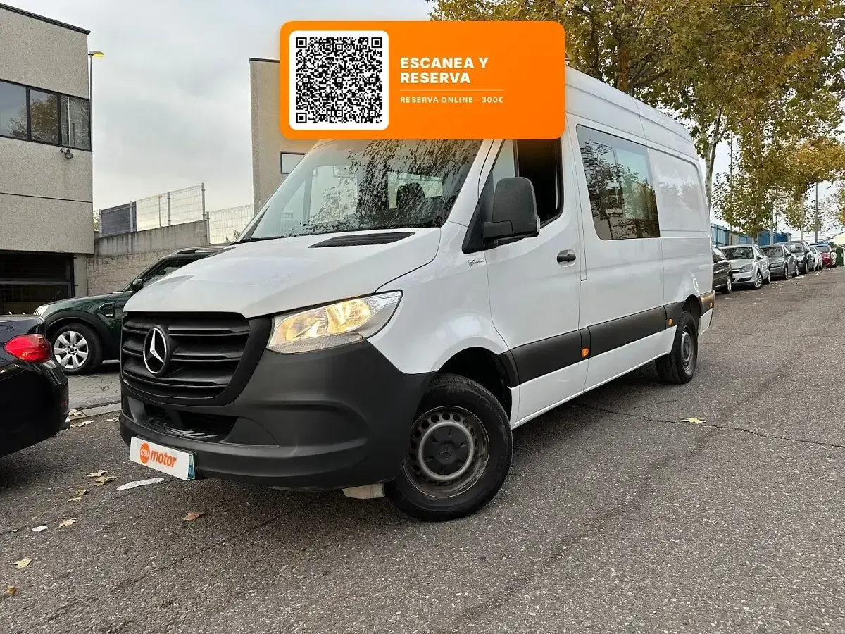 Usado Mercedes Sprinter 143 CV (105 kW) 2021 Blanco Van