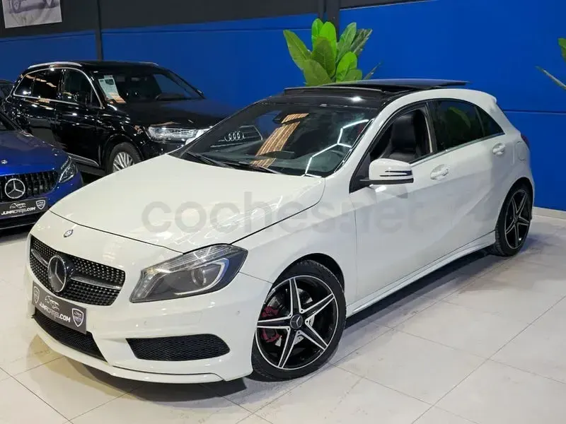 Usado Mercedes A250 AMG line 211 CV (155 kW) 2014 Blanco Utilitario