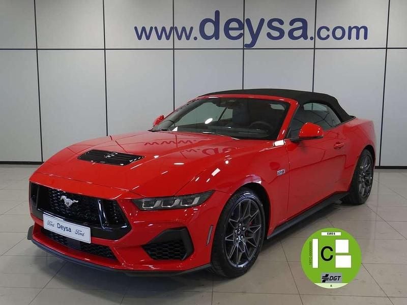 Rojo Usado 2025 Ford Mustang GT Descapotable | 53.540 € (Super precio) - Imagen 1/4