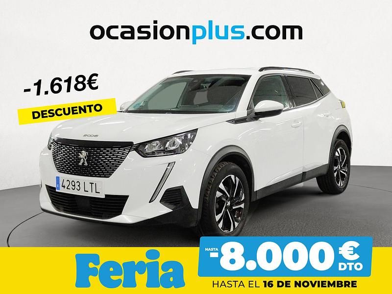 Blanco Usado 2021 Peugeot 2008 Allure SUV | 13.690 € (Precio justo) - Imagen 1/4