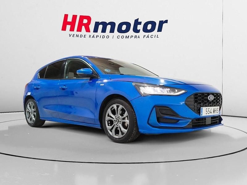 Azul Usado 2022 Ford Focus ST-Line Utilitario | 15.290 € (Buen precio) - Imagen 1/4