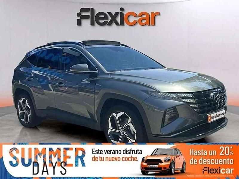 Gris Usado 2023 Hyundai Tucson Style SUV | 28.490 € (Precio justo) - Imagen 1/4