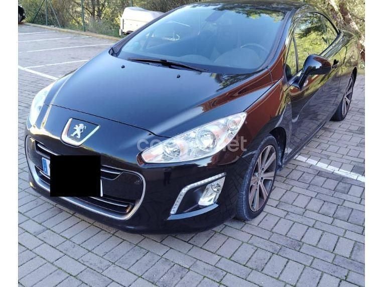 Usado Peugeot 308 CC Active 120 CV (88 kW) 2014 Negro Descapotable