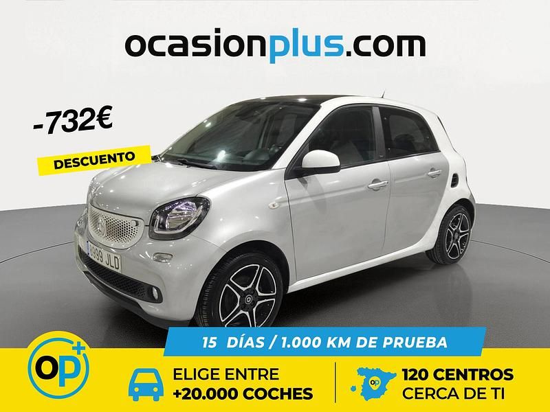 Usado Smart ForFour Prime 90 CV (66 kW) 2016 Gris Utilitario