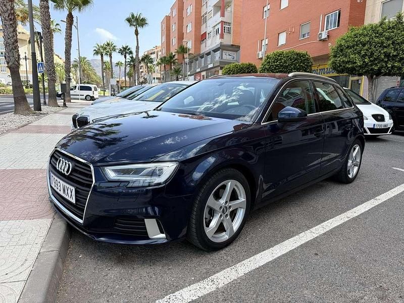 Azul Usado 2016 Audi A3 Sportback Utilitario | 12.499 € (Precio justo) - Imagen 1/4