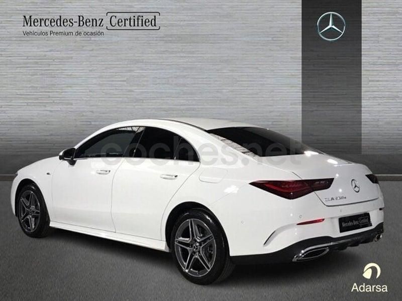 Usado Mercedes CLA250e AMG line 218 CV (160 kW) 2025 Blanco Berlina
