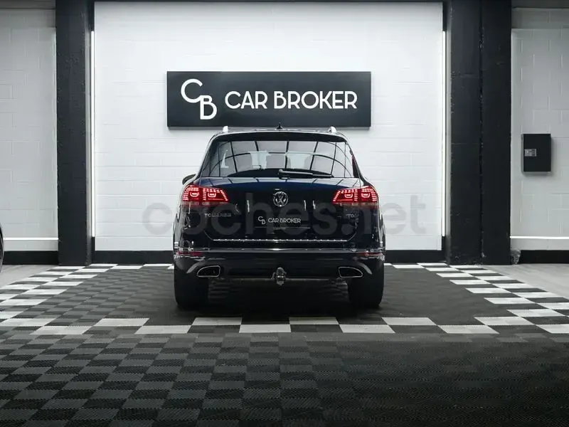 Usado VW Touareg 204 CV (150 kW) 2015 Negro SUV