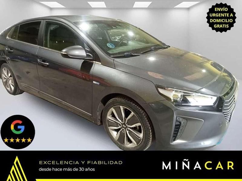 Gris Usado 2018 Hyundai Ioniq Style Berlina | 9440 € (Precio justo) - Imagen 1/4