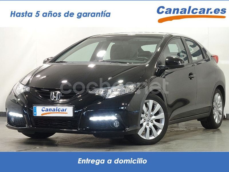 Negro Usado 2013 Honda Civic Sport Berlina | 9925 € (Precio justo) - Imagen 1/4
