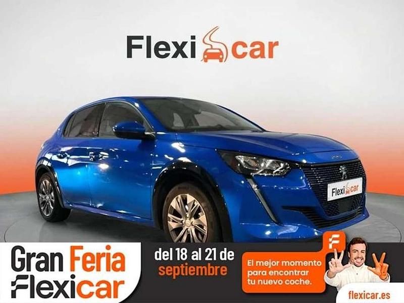 Azul Usado 2021 Peugeot e-208 Allure Utilitario | 14.390 € (Buen precio) - Imagen 1/4