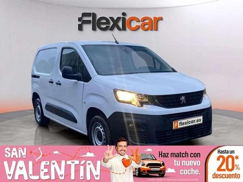 Usado Peugeot Partner Premium 102 CV (75 kW) 2020 Blanco Monovolumen