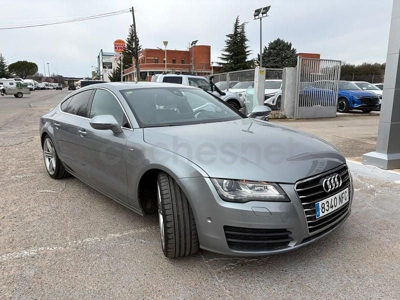 Usado Audi A7 Sportback 313 CV (230 kW) 2012 Gris / plata Utilitario