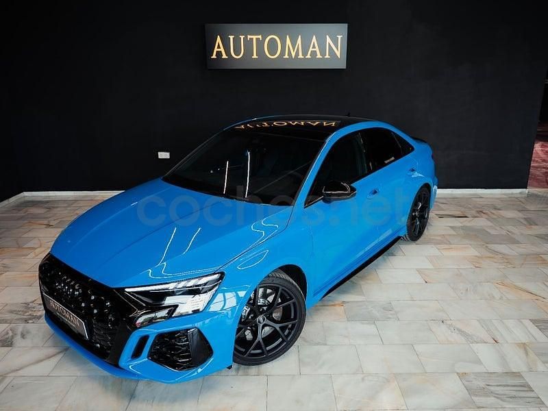 Usado Audi RS3 400 CV (294 kW) 2023 Azul Berlina