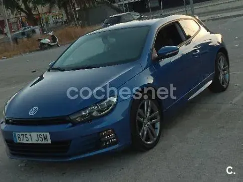Usado VW Scirocco R-line 150 CV (110 kW) 2016 Azul Coupe