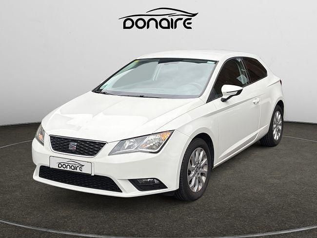Usado Seat Leon Style 110 CV (80 kW) 2016 Blanco Utilitario