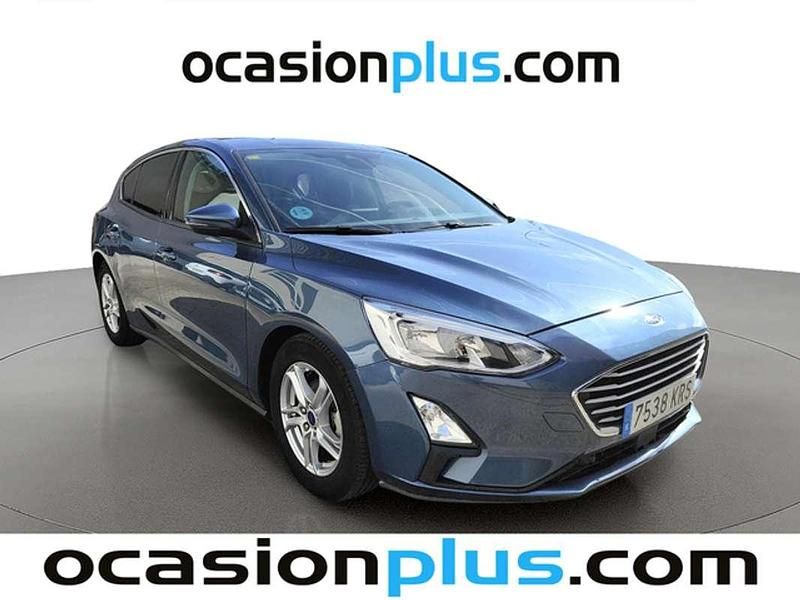 Usado Ford Focus Trend+ 125 CV (91 kW) 2018 Azul Utilitario