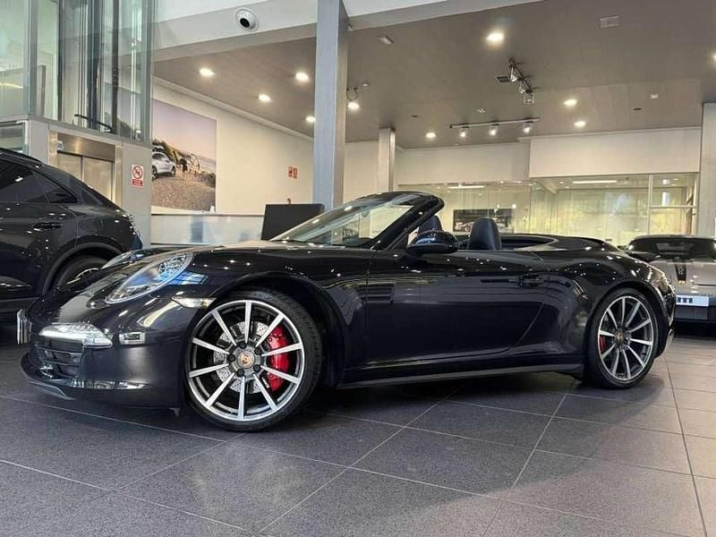 Negro Usado 2013 Porsche 911 Carrera 4S Cabriolet Descapotable | 99.700 € - Imagen 1/4