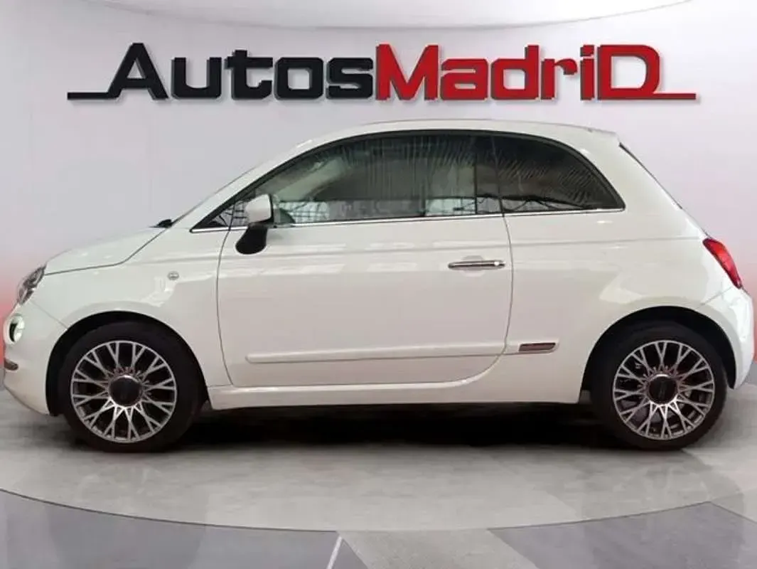 Usado Fiat 500 Lounge 69 CV (50 kW) 2017 Blanco Berlina