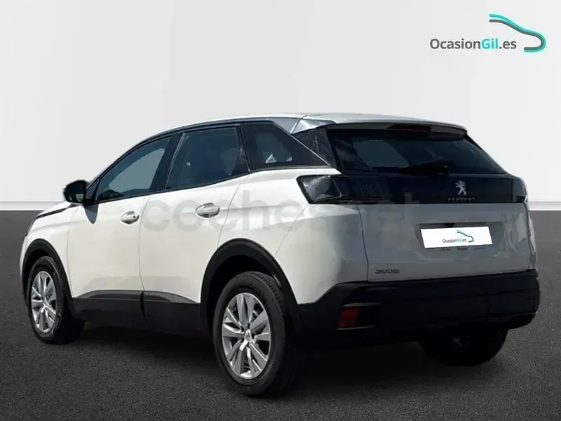 Usado Peugeot 3008 Active 130 CV (95 kW) 2021 Blanco SUV