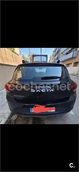 Usado Dacia Sandero Expression 101 CV (74 kW) 2024 Negro Berlina