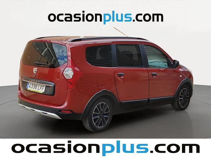 Usado Dacia Lodgy 131 CV (96 kW) 2020 Rojo Monovolumen